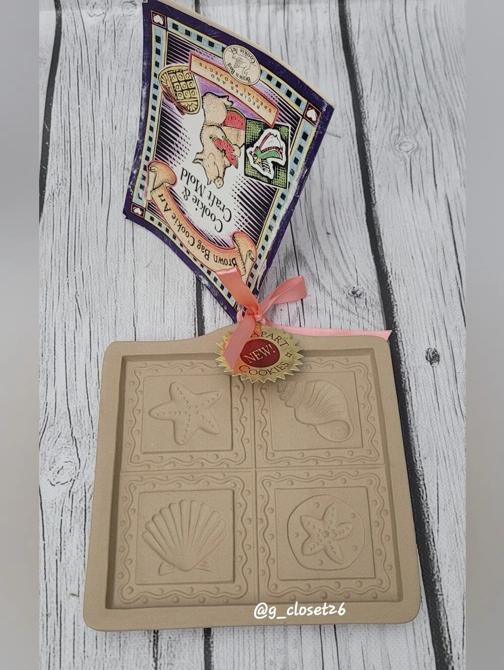 Brown Bag Cookie Art Cookie & Craft Mold - Tan Baking Mold